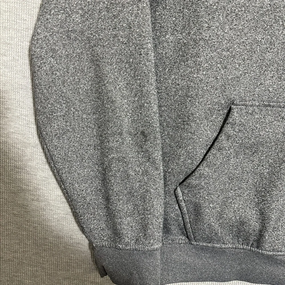 Ecko Unltd Gray Graphic Logo Pullover Hoodie Sweatshirt Mens Size Small